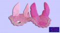 Pink dressage ears